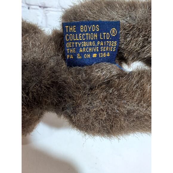 Boyd's Brown Bear Plush 5 points articulation 6" tall The Archive Series #1364 - Picture 7 of 8
